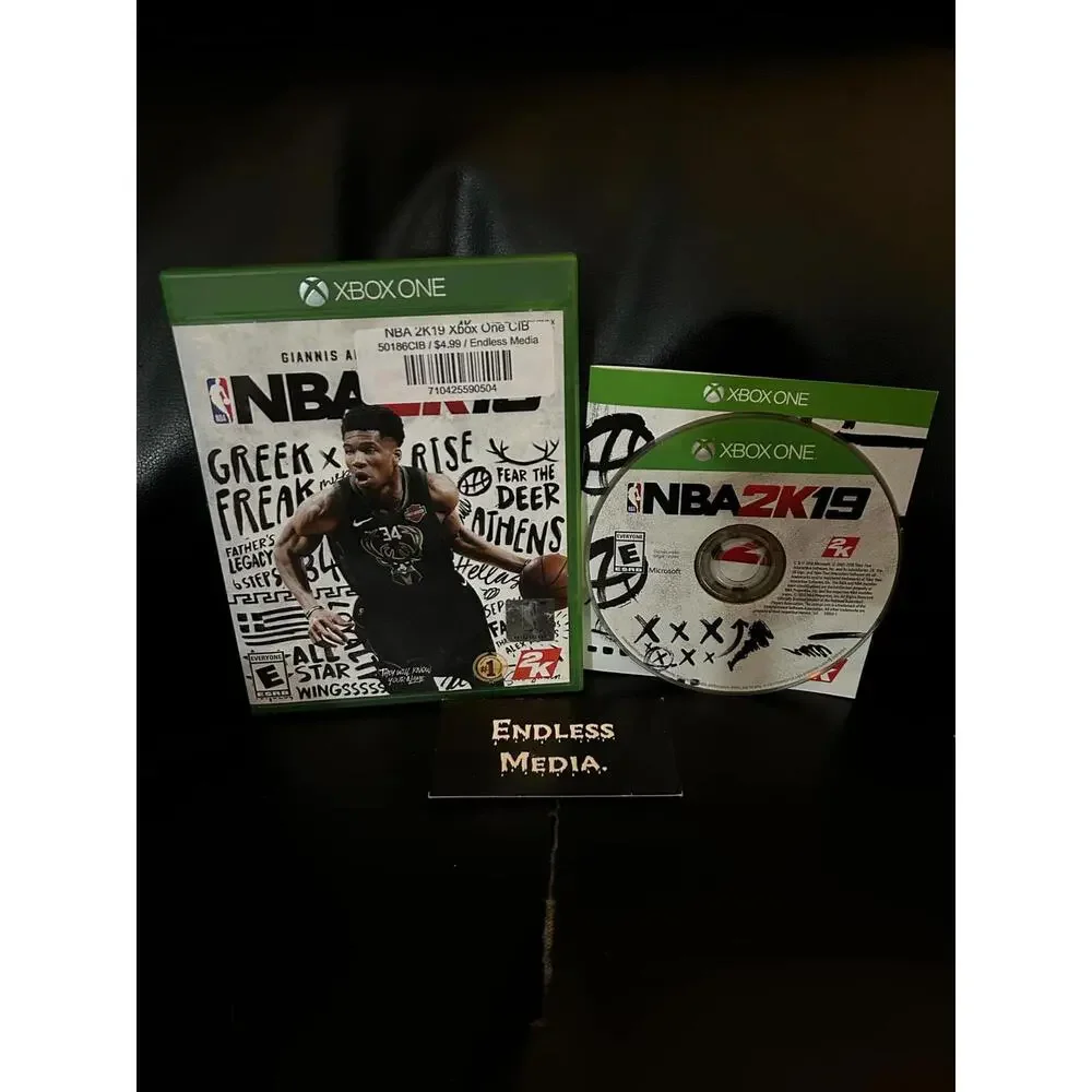 NBA 2K19 Microsoft Xbox One CIB Video Game